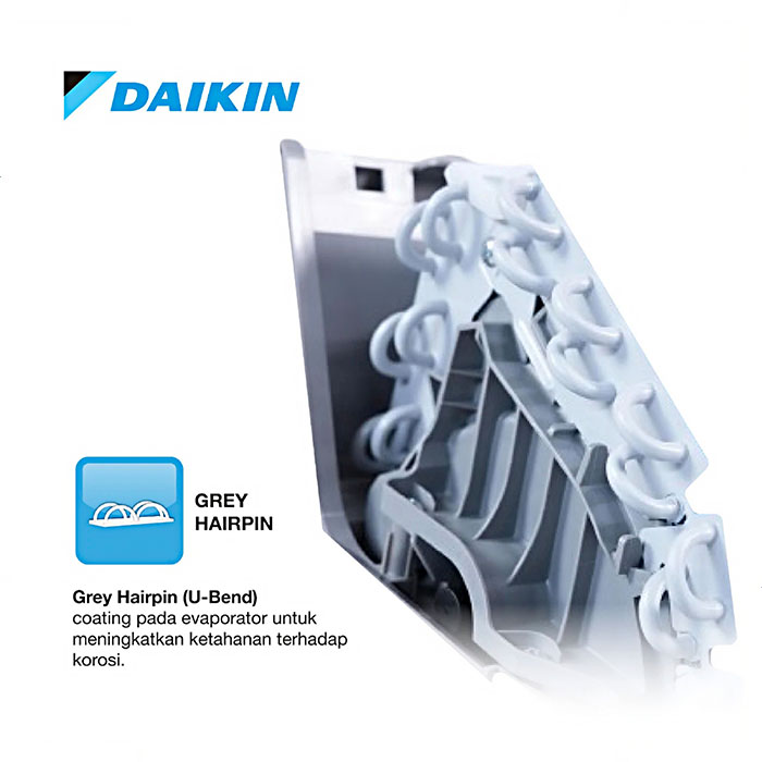 Daikin AC Wall Mounted Split Alpha Inverter 1 PK - FTKH25YV14